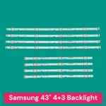 Backlight Strip for Samsung UE43T5300AU UE43N5300AU UN43J5290 UN43J5290AG UN43T5300 UA43N5380 UE43N5300 UE43N5000 UA43N5100