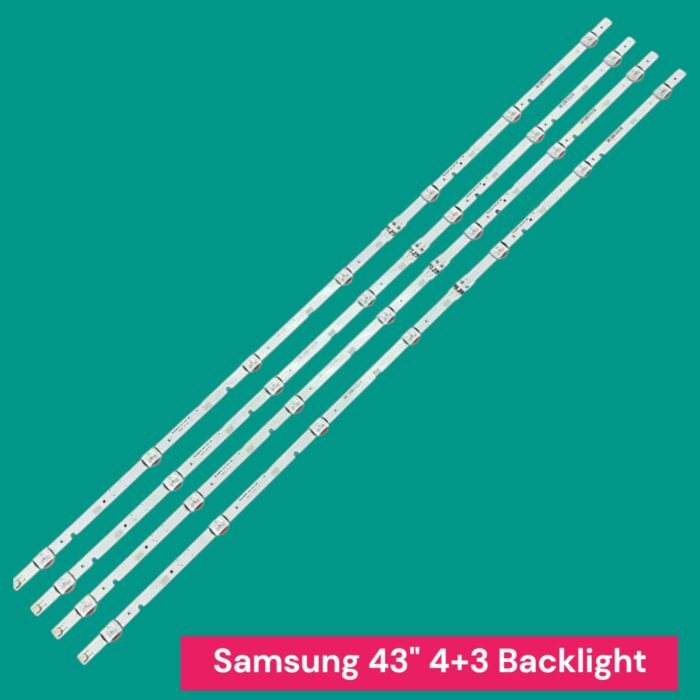 Backlight Strip for Samsung UE43T5300AU UE43N5300AU UN43J5290 UN43J5290AG UN43T5300 UA43N5380 UE43N5300 UE43N5000 UA43N5100 - Image 5