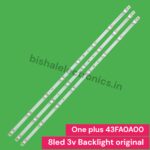 Oneplus 43FA0A00 led backlight Strip(pack of 3 pic)