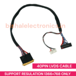 40Pins Lvds Cable for laptop & moniter display
