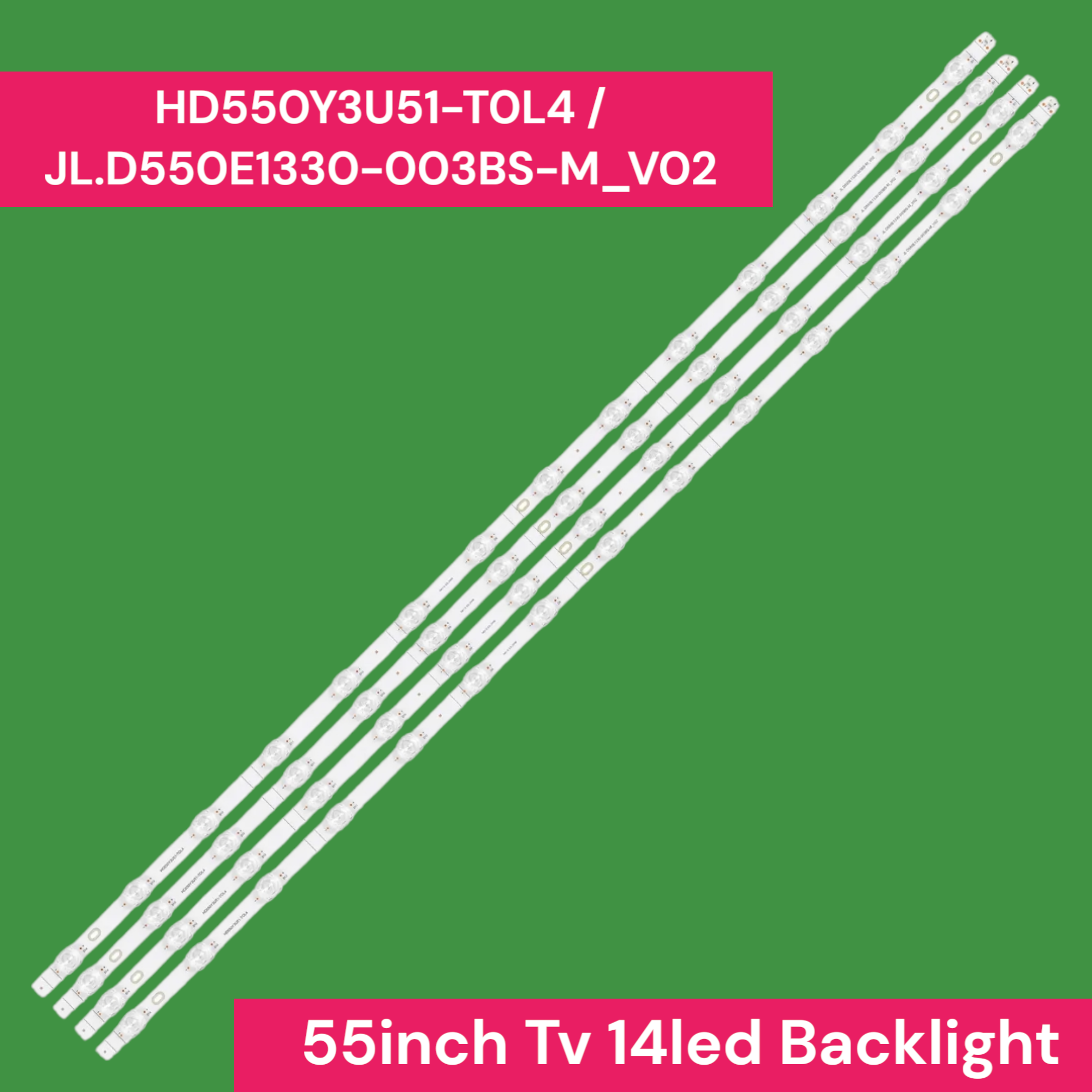 PhotoRoom-20260224_231659 Hisense 55A7GQ, 55A7KQ, 55A7100F, 55A7HQTUK, 55E7KQ PRO, and Toshiba 55M550KP Backlight strip - Image 1